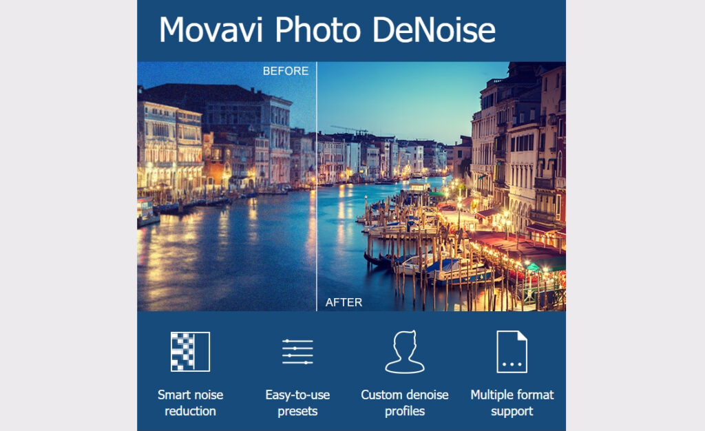 Movavi Photo DeNoise review discount coupon promo screenshot