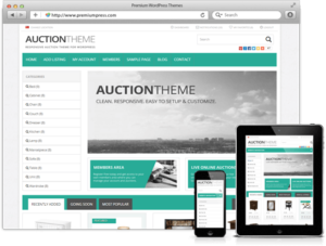 PremiumPress Responsive Auction Theme (50% Off)