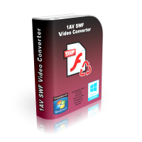 1AV SWF Video Converter Boxshot