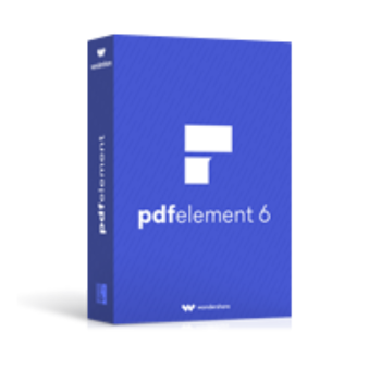 Wondershare PDFelement 6 Standard Pro windows mac box