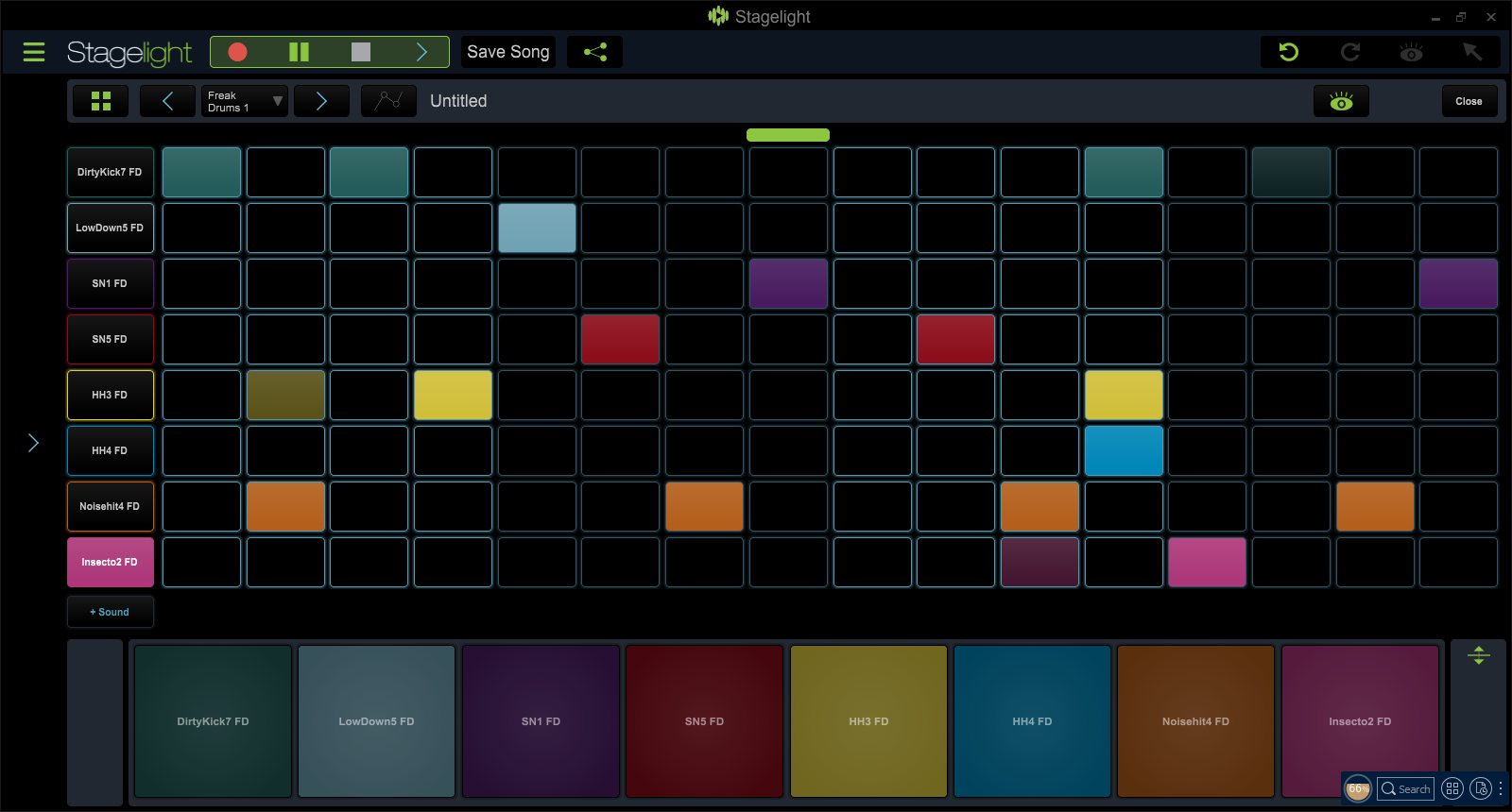 StageLight Core + mixer Stagelight desktop core screenshot