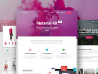 Creative Tim Material Kit PRO Boxshot