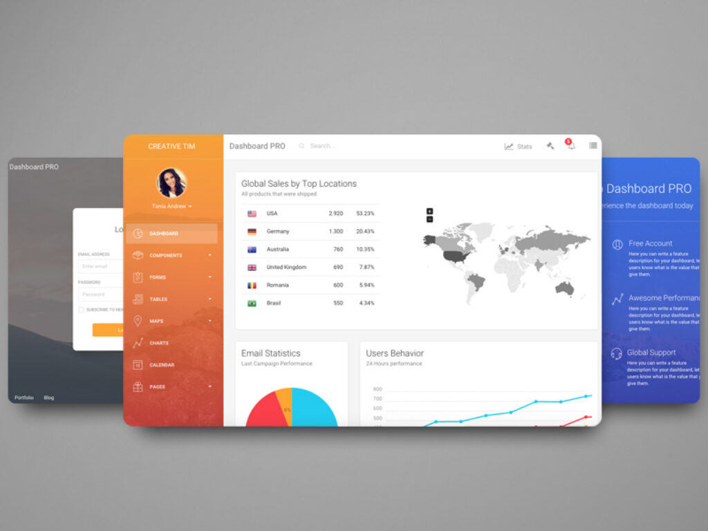 Light Bootstrap Dashboard Pro boxshot