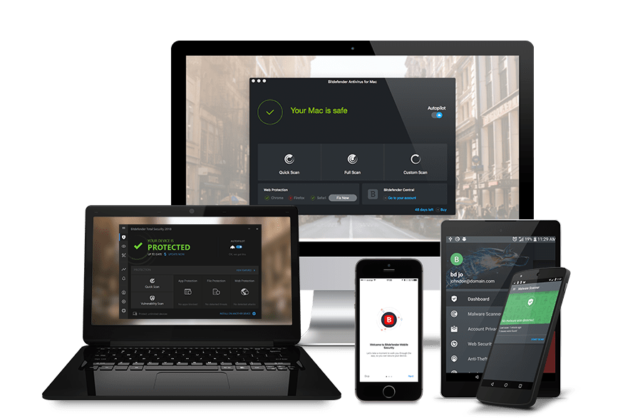 Bitdefender Family Pack 2018 Unlimited Devices Screenshot