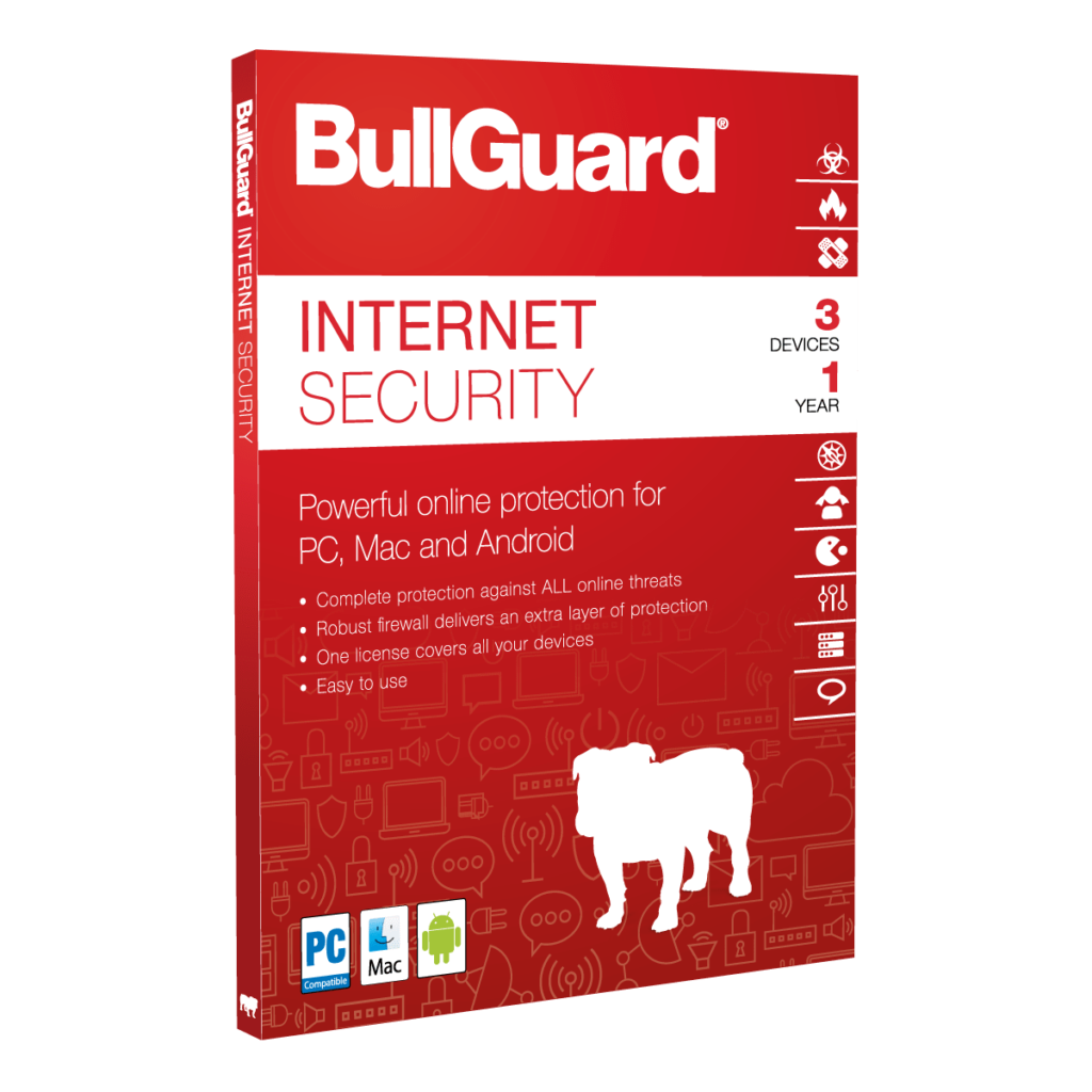 BullGuard Internet Security 2018 boxshot