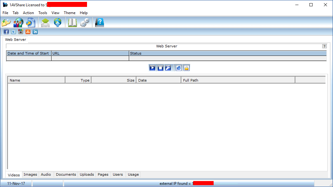 PCWinsoft 1AVshare Screenshot