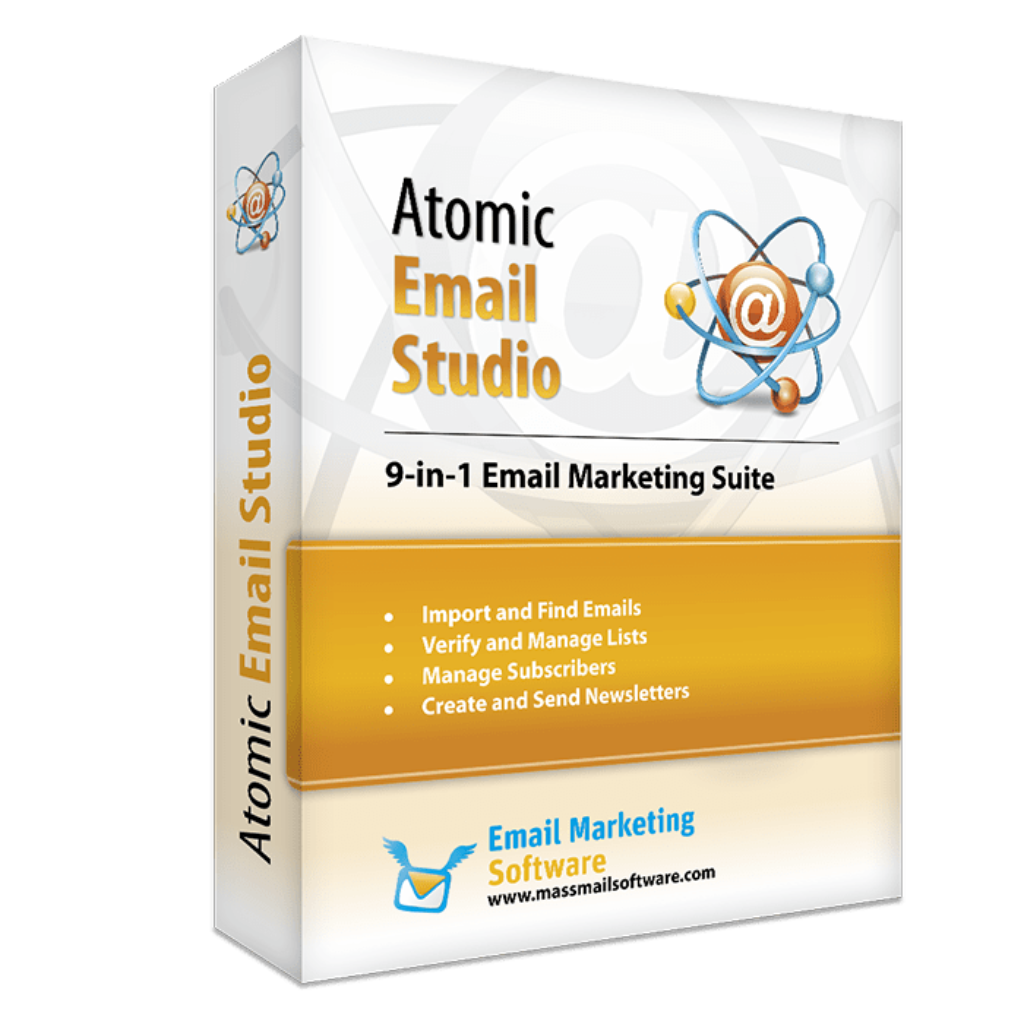 Atomic Email Studio Box shot