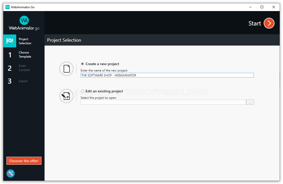 WebAnimator Go 3 - Projects