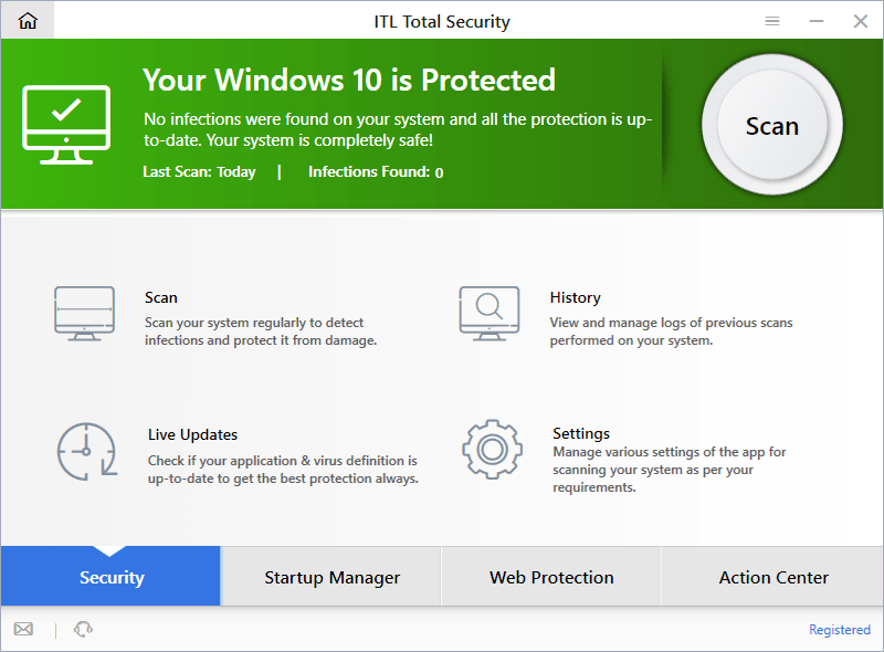 ITL Total Security Screenshot