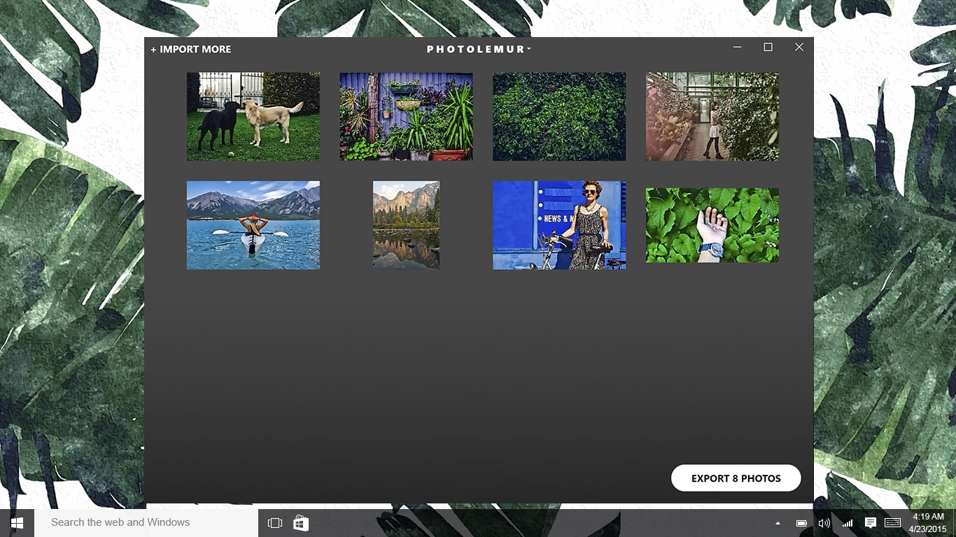 Photolemur 2.2 Spectre PC Batch Screenshot