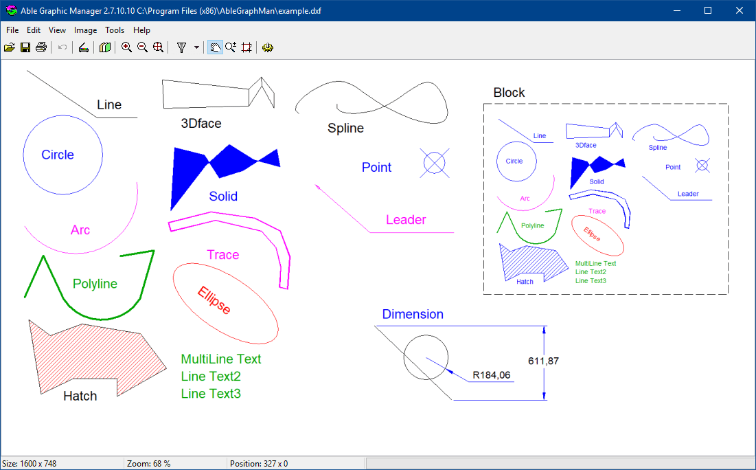 Able Graphic Manager Screenshot