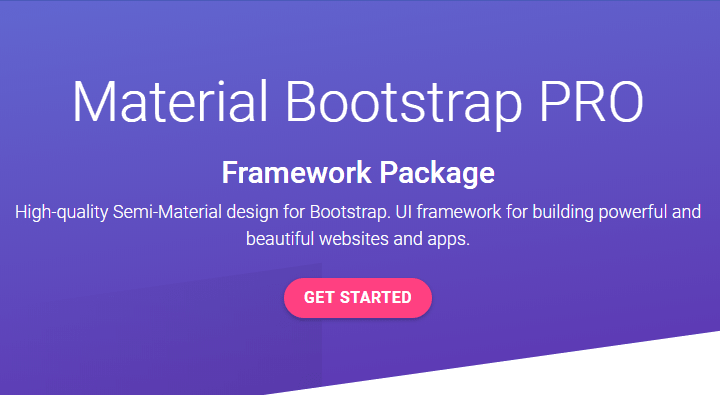 25% Discount on Material Bootstrap PRO – Limitless Beautiful Premium Components – Free Gift: Blog & Landing Page Template