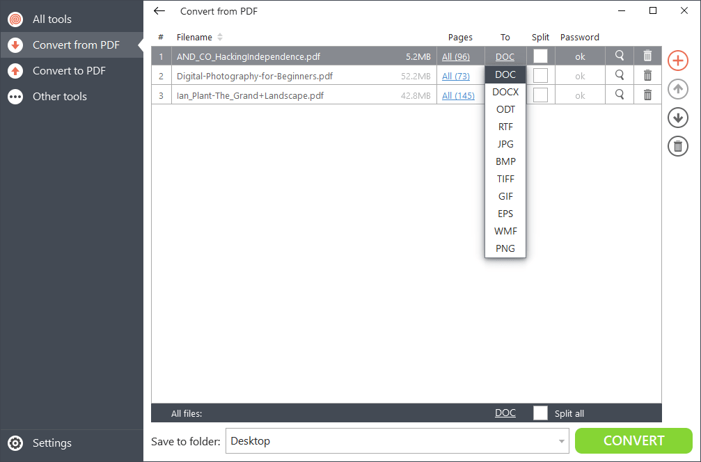 PDF Candy Desktop PRO - Convert PDF