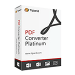 Tipard PDF Converter Platinum review coupon registration code windows mac