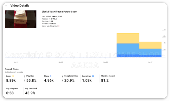 VidPulse PRO - Video Analytics Details