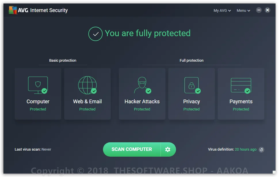 AVG-Internet-Security -Main-Interface