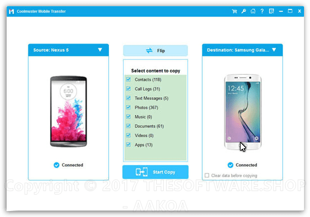 Coolmuster Mobile Transfer - Phone Data Transfer - Windows