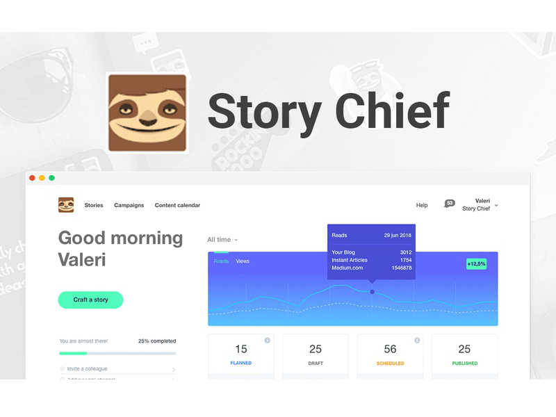 Story Chief PRO Review lifetime access deal coupon code