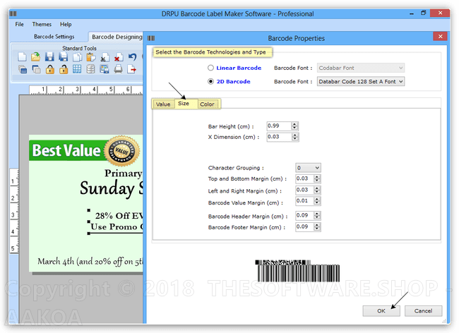 DRPU Barcode Label Maker Software - Professional Edition