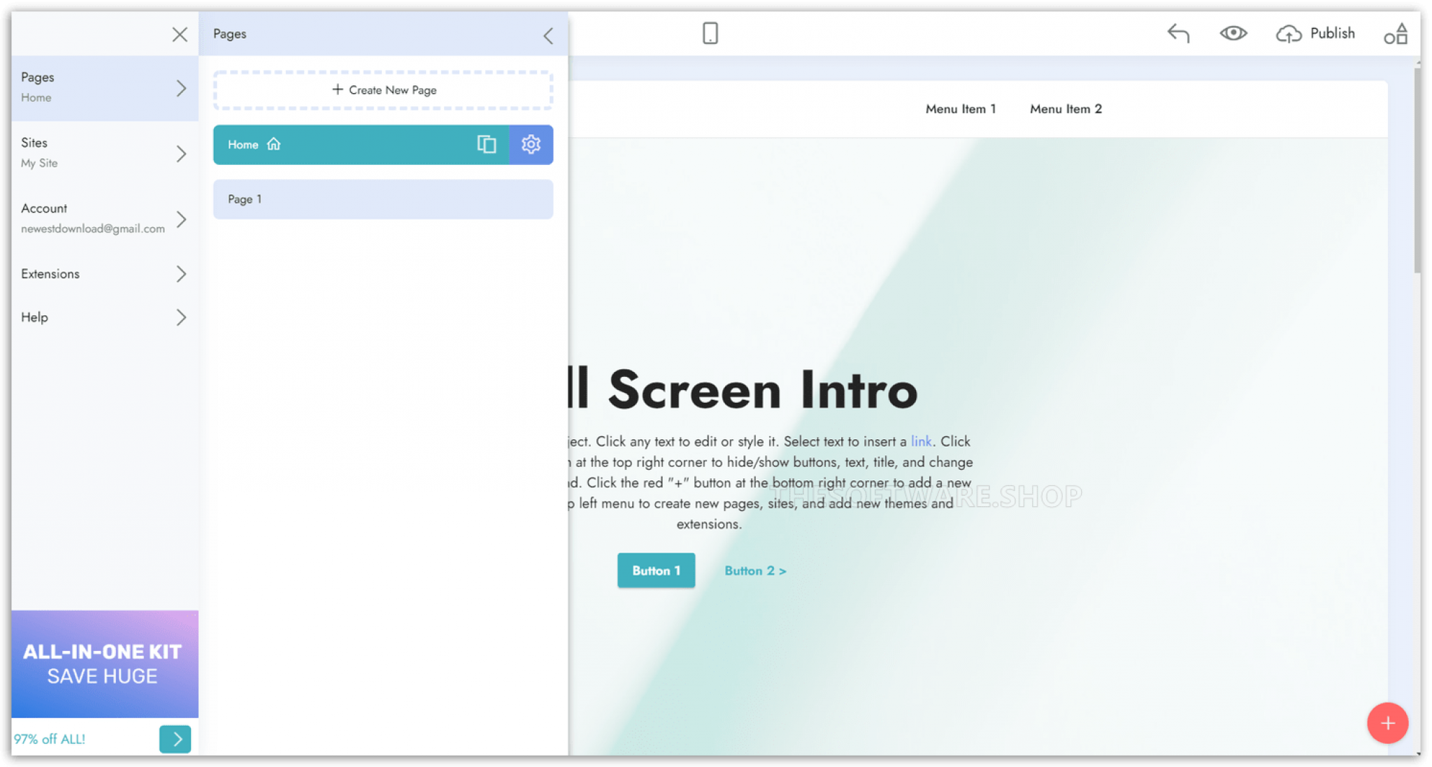 mobirise web builder review