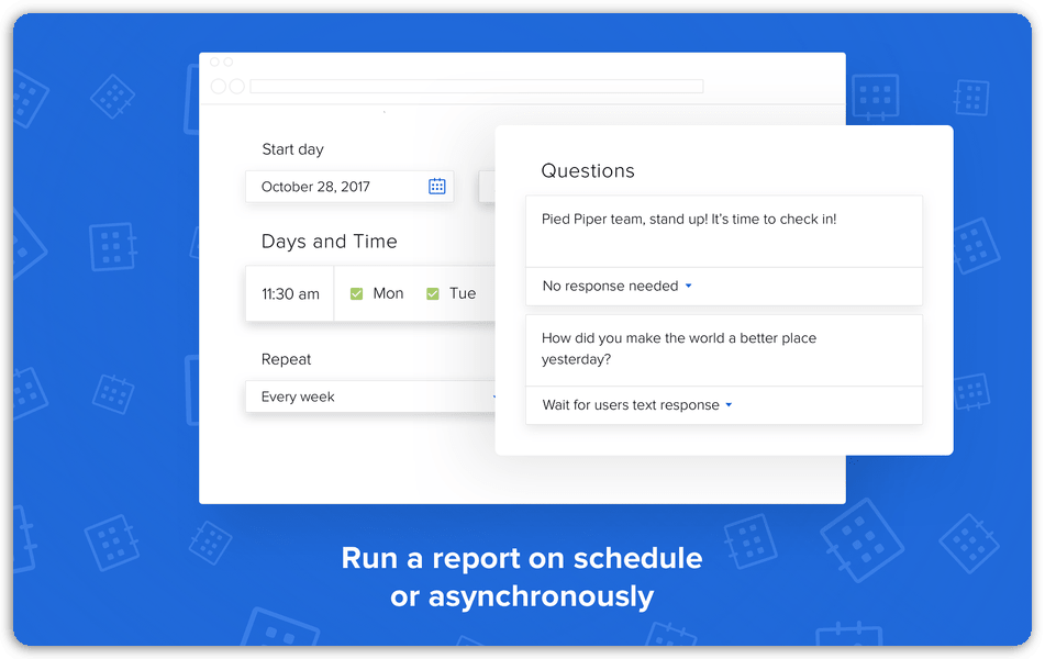 Standuply - Schedule Asynchronously