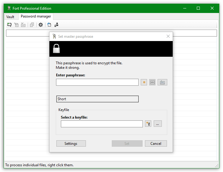 Fort Professional Edition - Password Manager