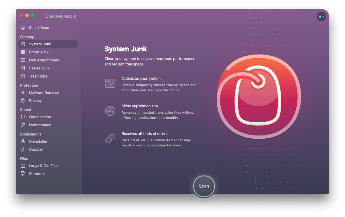 CleanMyMac X - System Junk