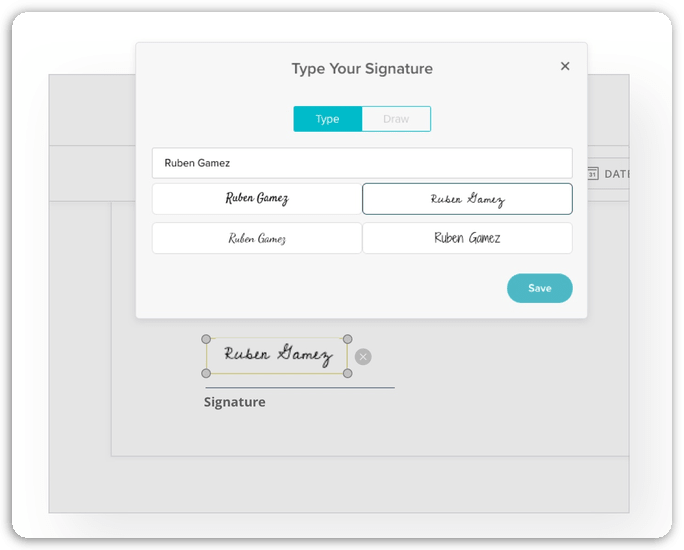 Docsketch Pro - Type Signature