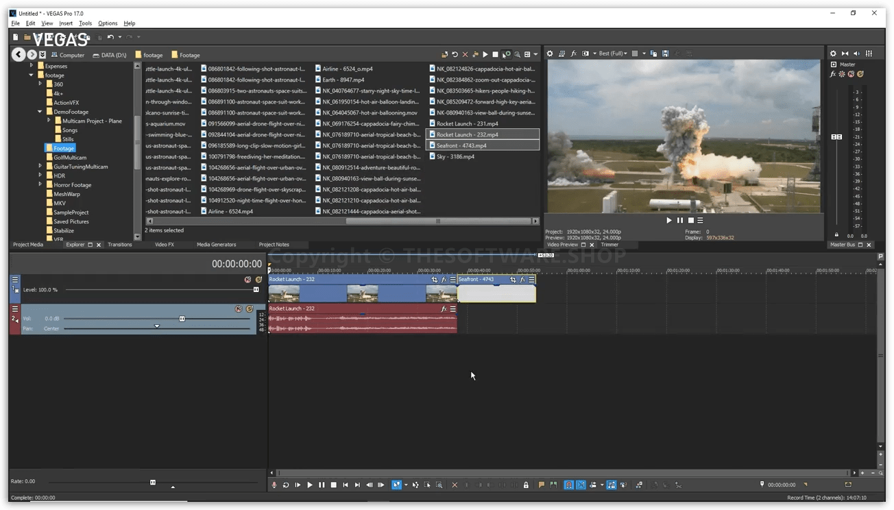 VEGAS Pro 17 Suite -Nest Timeline