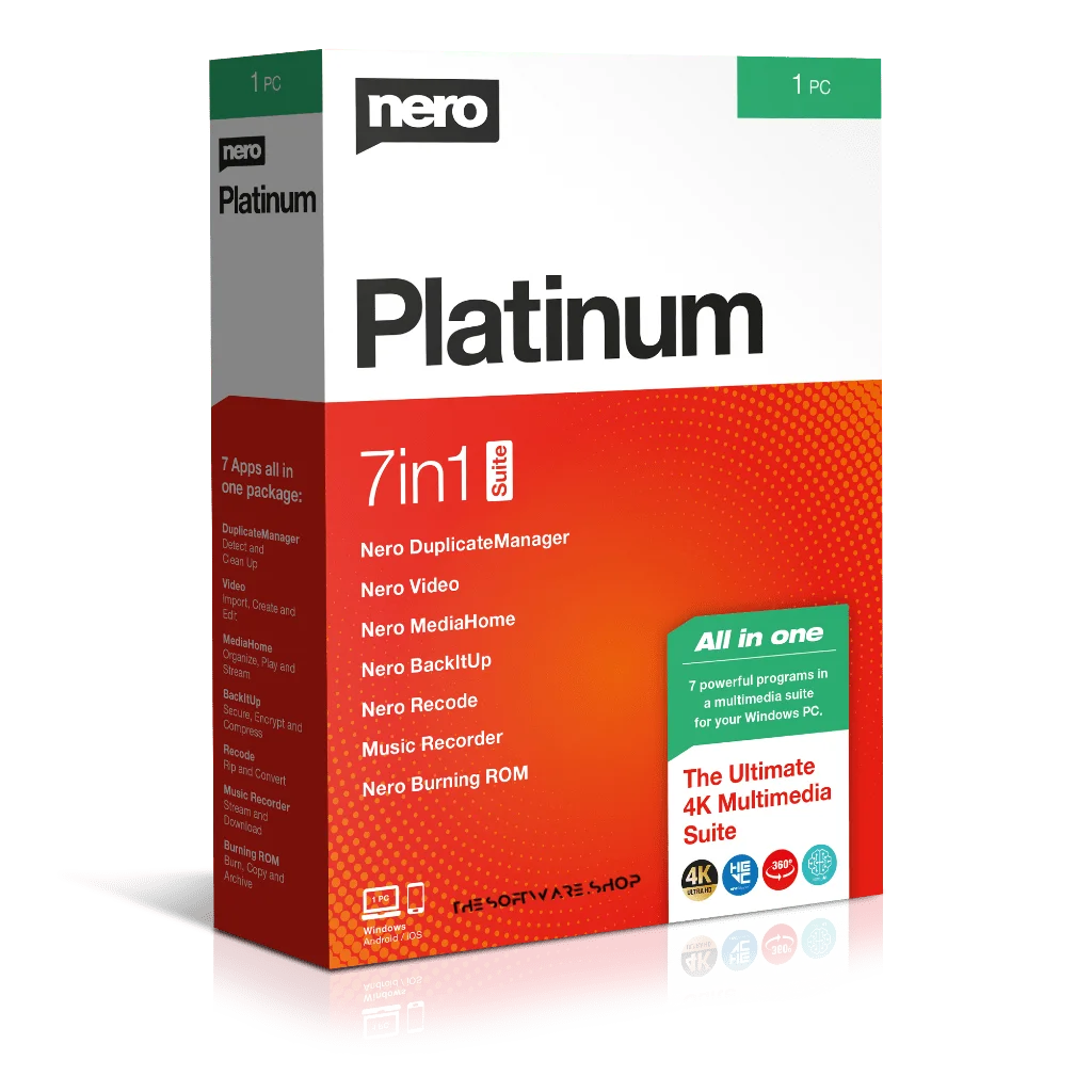 [NEW LINK] Giveaway – Nero Platinum SE 2025: Free 1-year License Key – Full Version for Windows