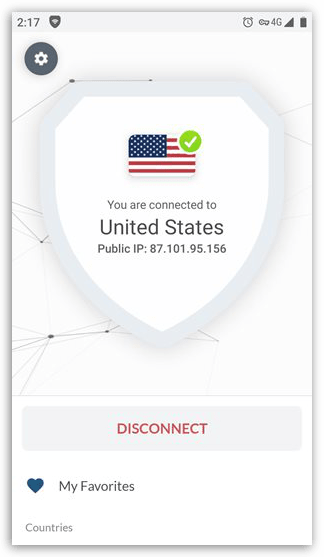 BullGuard VPN Android