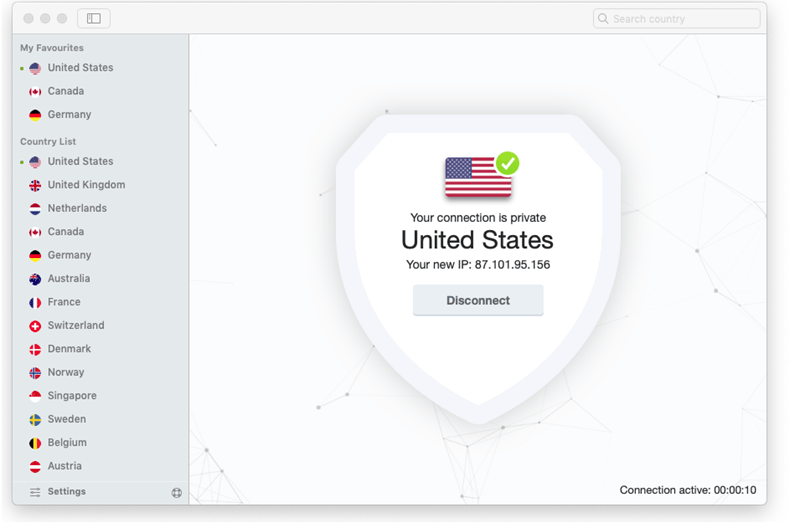 BullGuard VPN Mac OS