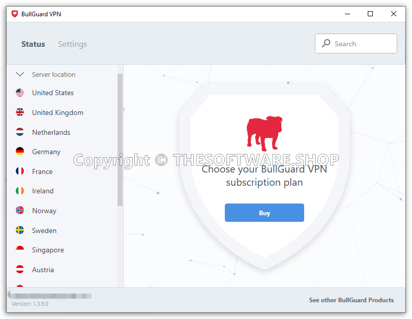BullGuard VPN - Windows