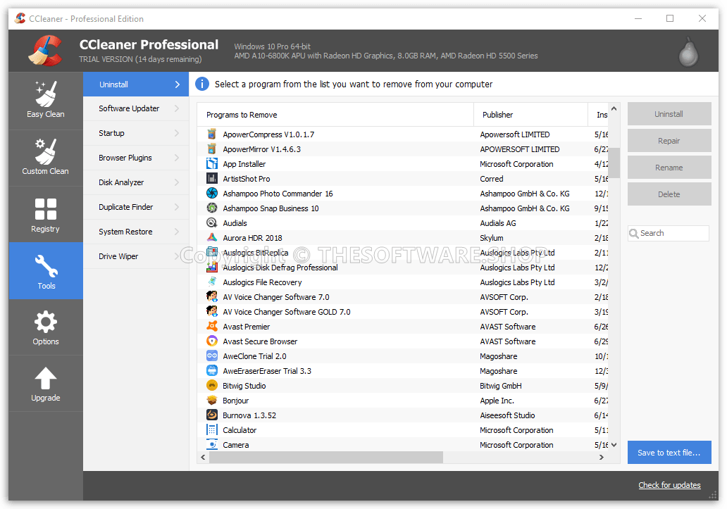 Ccleaner недоступен