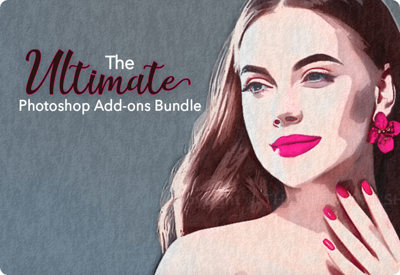 85% Off The Ultimate Photoshop Add-ons Bundle – 72 Artistic Photoshop Scripts