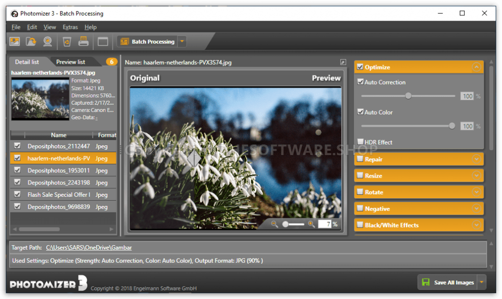 Photomizer 3 Premium - Batch Processing