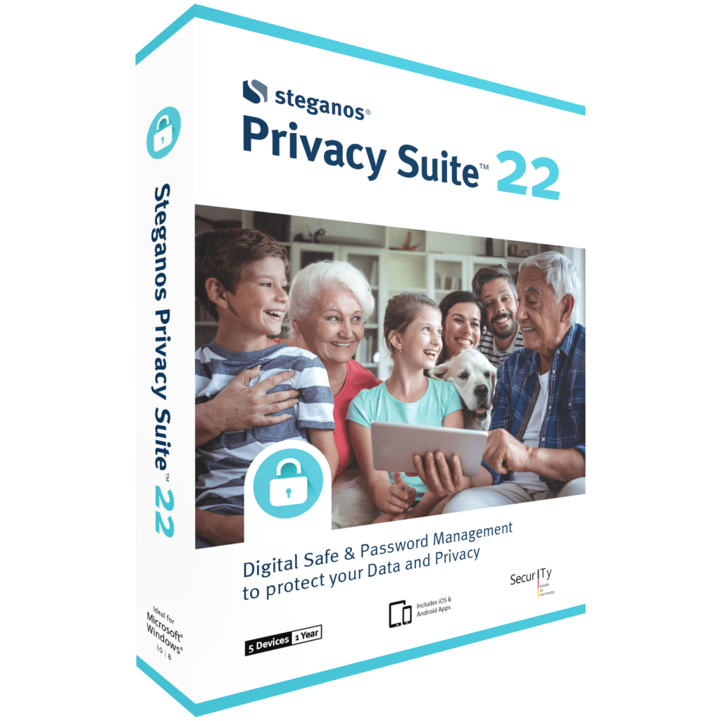 Steganos Privacy Suite 22 Review Download Discount Coupon box