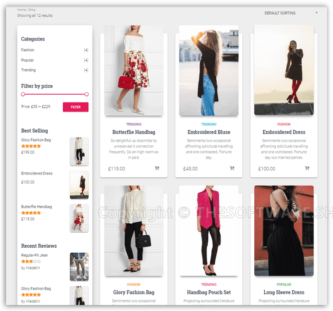 ThemeIsle Wordpress Woocommerce