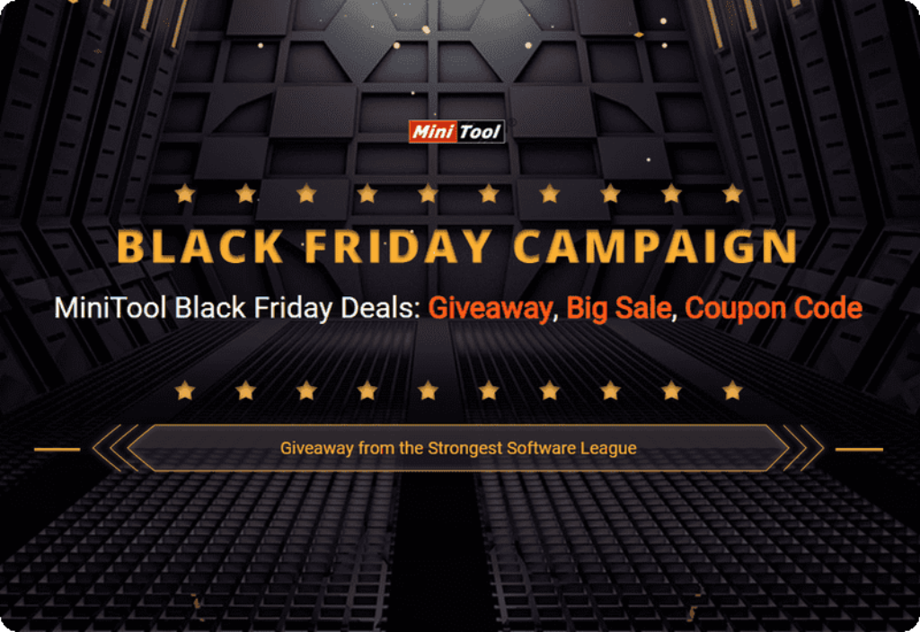 MiniTool Black Friday Deals