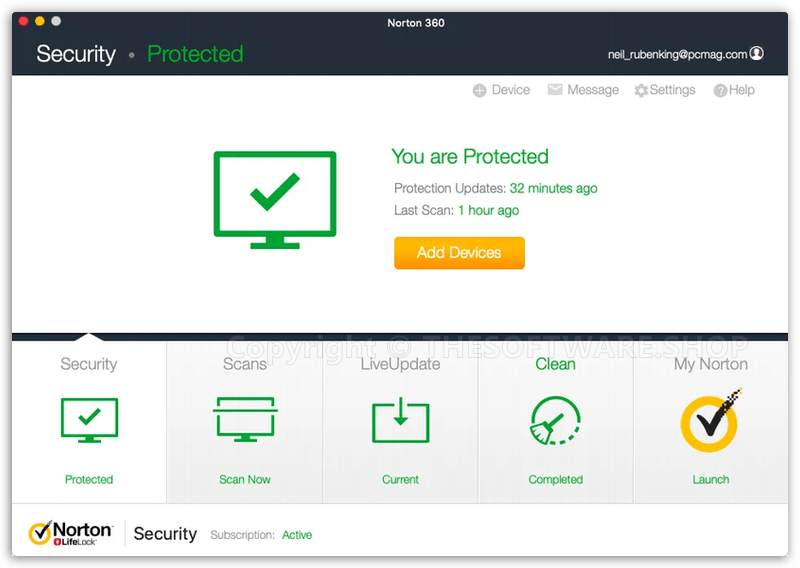 Symantec Norton 360 with LifeLock - Mac OS