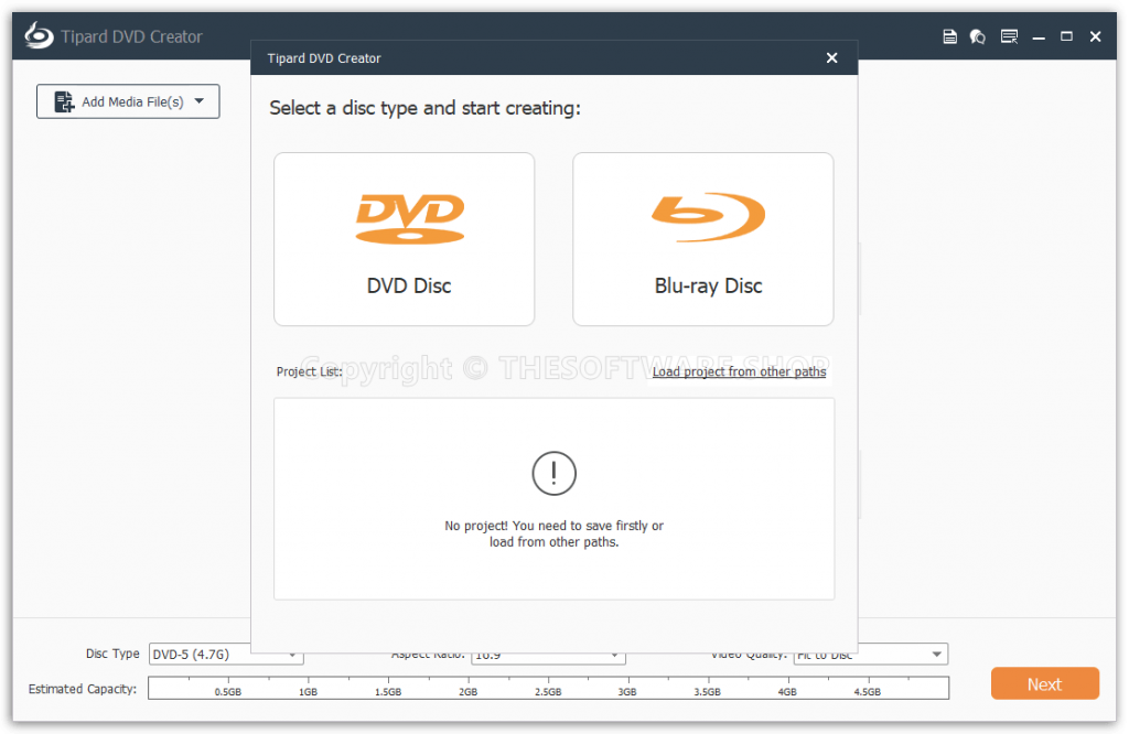 Tipard DVD Creator 5.2.88 for windows download