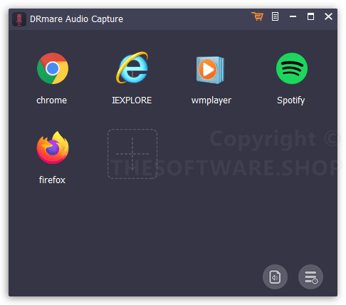 DRmare Audio Capture Screenshot