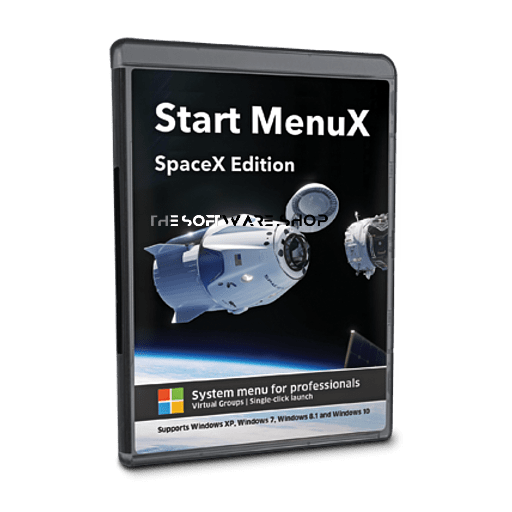 100% Software Giveaway: Start Menu X PRO 6.8 SpaceX Edition – Free Full Version – The Best Alternative Windows Start Menu – for Windows