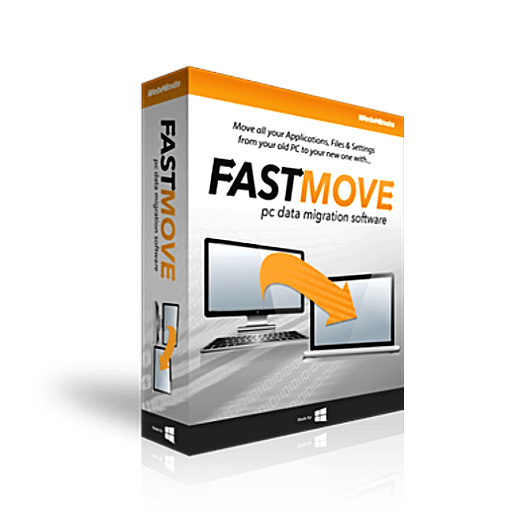 80% Off WebMinds FastMove – Move Everything Over To Your New PC