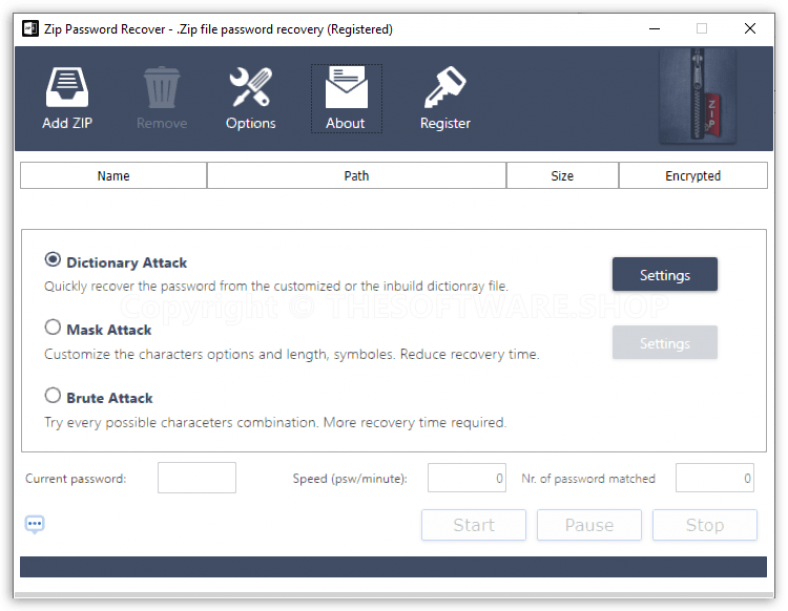 zip password recovery pro trial zip password recovery pro trial