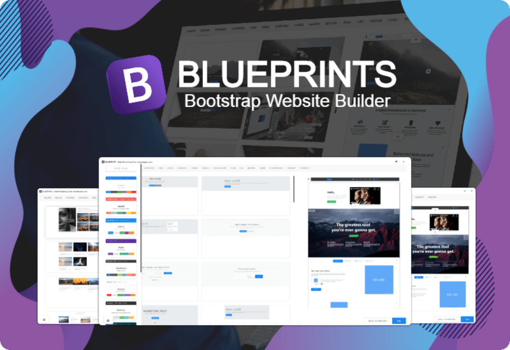 Download Blueprints App 70 Off Lifetime Subscription Bootstrap Web Builder