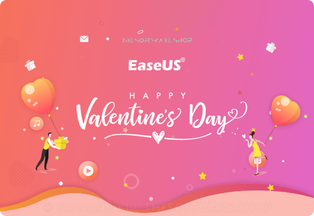 EaseUS Valentine's Day Promo Discount Coupon