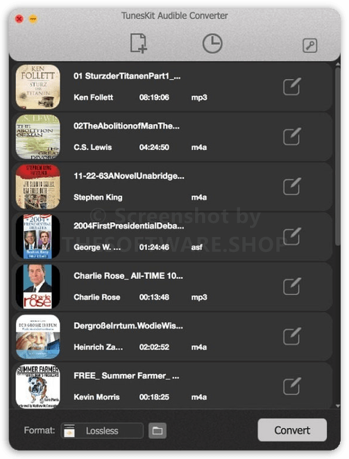 Tuneskit Audible AA AAX Converter for Mac 2