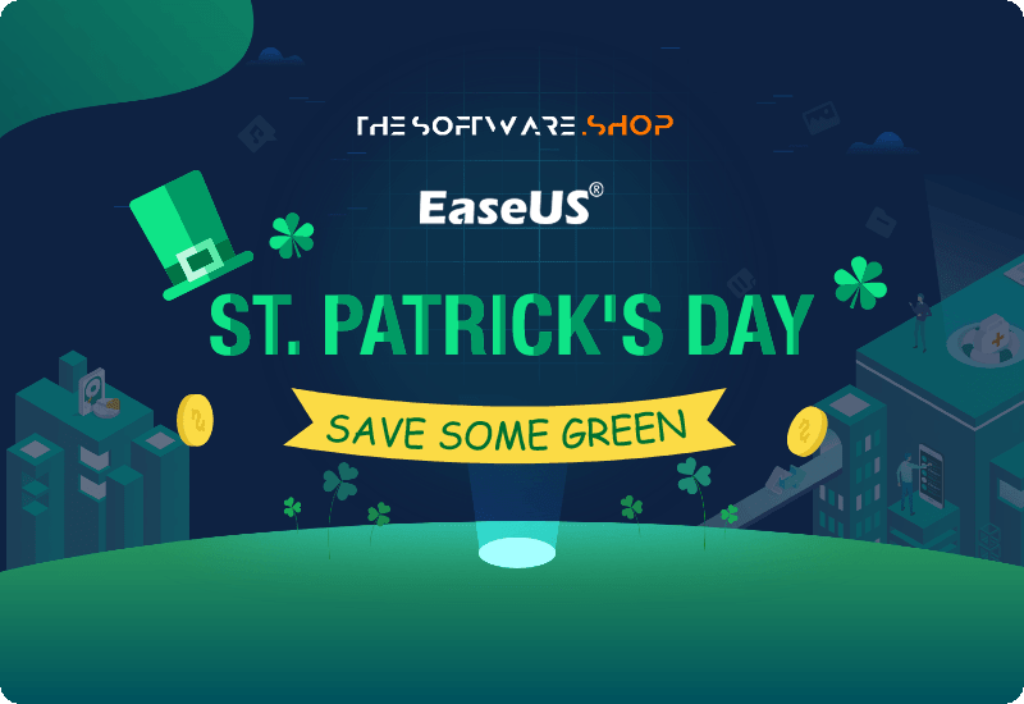 EaseUS Saint Patrick's Day Deals Discount Coupon