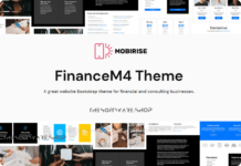 Mobirise FinanceM4 Theme Review Download Coupon